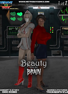 pics Metrobay- Beauty and the Brain #1-.., 3d , big boobs  slut