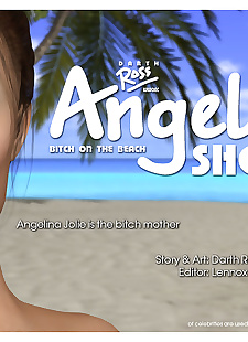 pics Angelina Jolie- Angels Shore, 3d , blowjob 