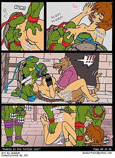  pics Rumble in the Turtles Lair- Akabur, XXX Cartoons  XXX-Cartoons