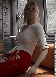 pics Sex In Subway- Ultimate3DPorn, 3d , big cock 