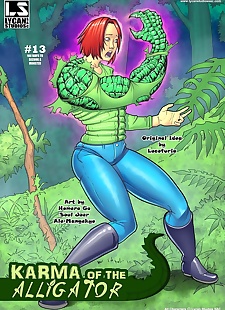 pics Locofuria- Karma of the Alligator, big boobs , fantasy  transformation