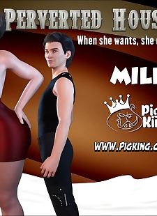  pics PigKing- Perverted Housewife, 3d , big boobs  pig-king