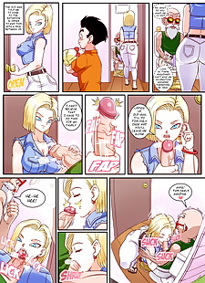 english pics Android 18 & Master Roshi, android 18 , krillin , cheating , milf  hairy