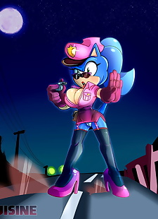 english pics Adventures of Whore Cop, sonic the hedgehog , full color , group  origin:sonic-the-hedgehog