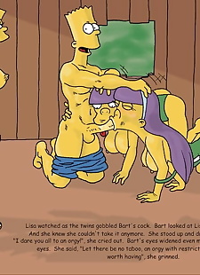 english pics Simpsons - Tree House Fun, bart simpson , lisa simpson , blowjob , full color  big-penis