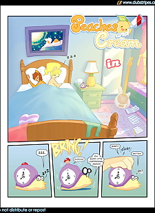 english pics Peaches and Cream: Breakfast In Bed, full color , furry 