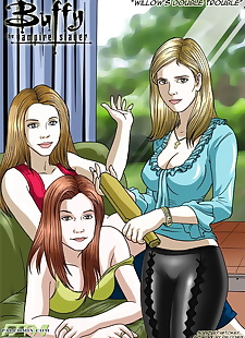english pics Willows Double Trouble, buffy summers , dawn , full color , incest  yuri