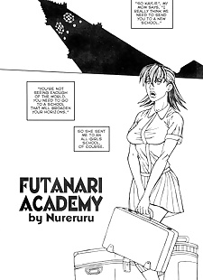 english pics Futanari Academy, double penetration 