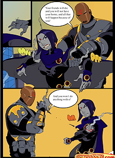 english pics Slade And Raven, raven , deathstroke - slade , anal , full color 