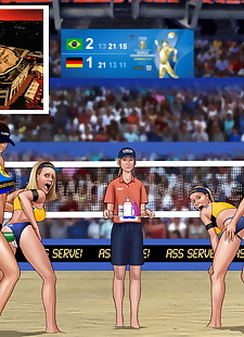  pics Extro- FIVB Beach Volleyball Womens.., full color  3d