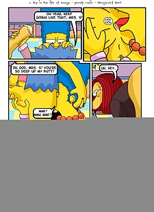  pics A Day in Life of Marge, blowjob , incest  cartoon