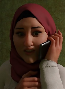  pics Naughty Hijab 3DX- Good Wife-.., 3d , big boobs 