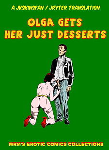 english pics OLGA GETS HER JUST DESSERTS - A.., XXX Cartoons 