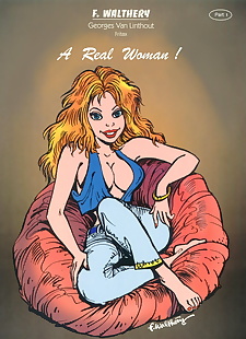 english pics A Real Woman #1, full color , gender bender 