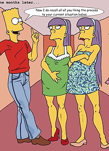 english pics Simpsons - Tree House Fun, bart simpson , lisa simpson , blowjob , full color 