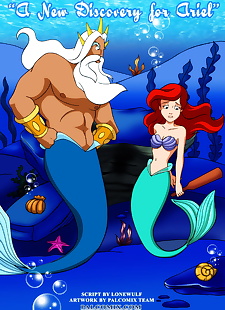 english pics A New Discovery for Ariel, ariel , ursula , full color , ariel  the-little-mermaid