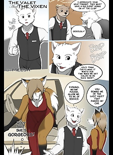 english pics The Valet and the Vixen Chapter 1, full color , furry 