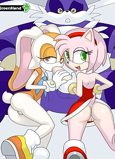  pics Sonic girls, cream the rabbit , amy rose , furry , yuri  cream-the-rabbit