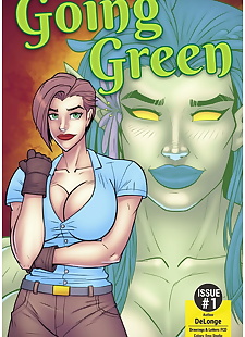  pics Bot- Going Green Issue 1, big boobs , milf  transformation