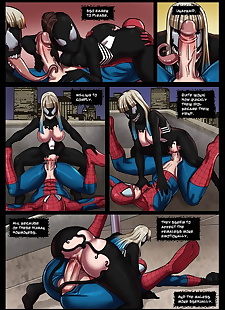  pics Tracy Scops- Venom Stalks Spidey, big boobs , blowjob  superheros